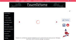 Desktop Screenshot of fourmishome.fr